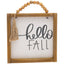 Hello Fall Beaded Sign