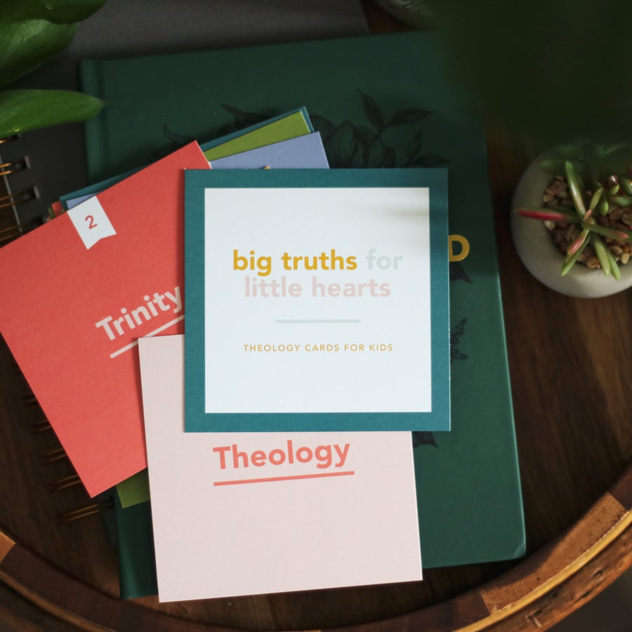 Big Truths For Little Hearts Kids Theology Cards