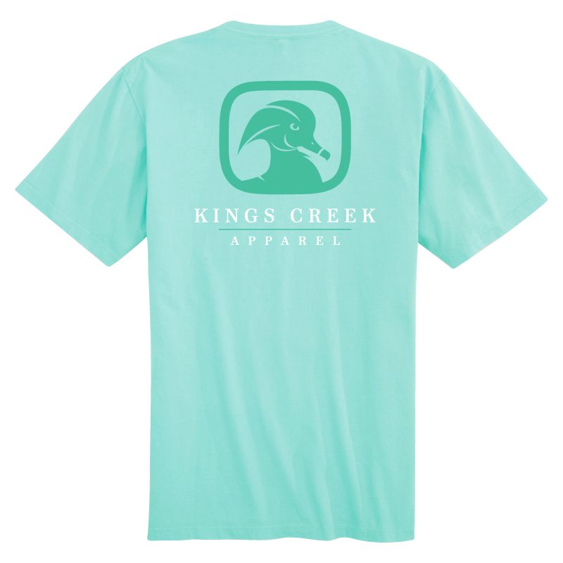 Kings Creek Logo T-Shirt in Aqua – Plantation 59