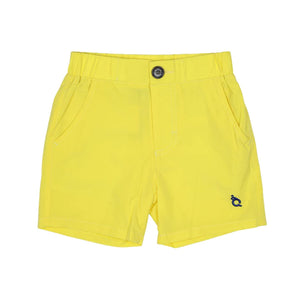 Blue Quail Yellow Shorts