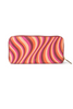 Kedzie Patterned Eclipse Zip-Around Clutch