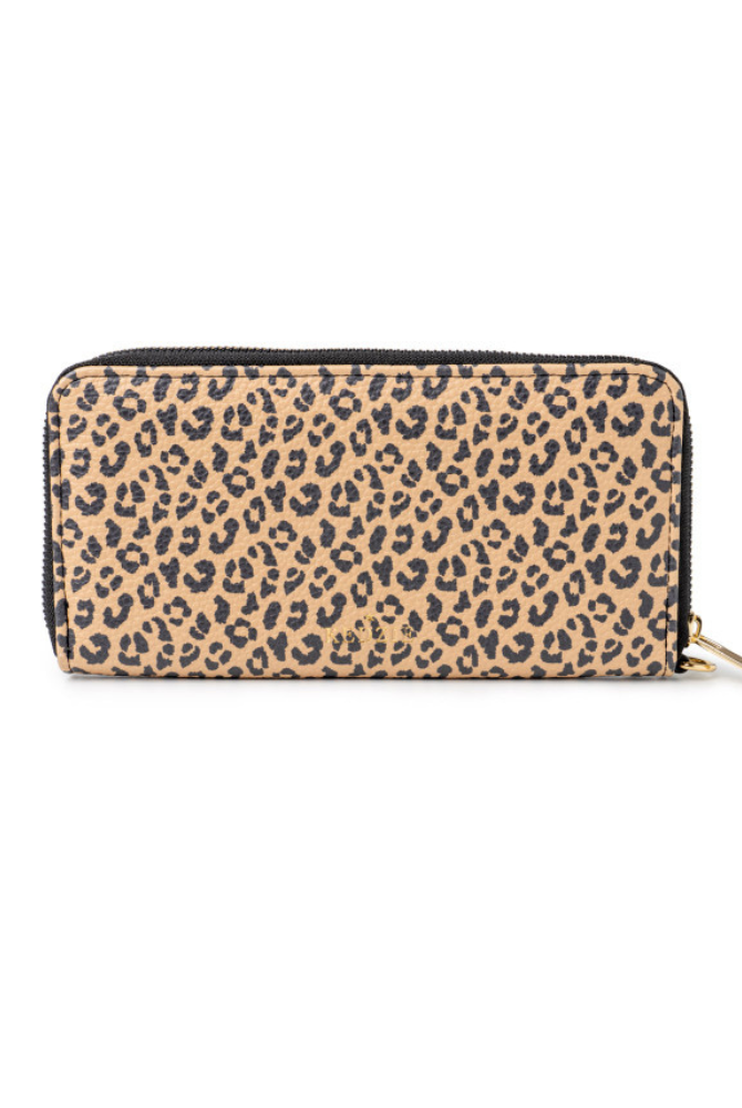 Kedzie Patterned Eclipse Zip-Around Clutch