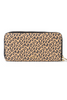 Kedzie Patterned Eclipse Zip-Around Clutch