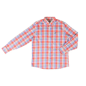 Southern Point Hadley Button Down in Hudson Plaid
