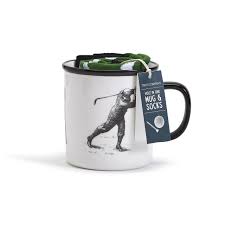 Hole In One Mug and Pair of Socks Gift Set