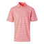 Fieldstone Youth Marshall Polo in Coral/White