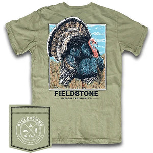 Fieldstone Youth Turkey T-Shirt in Bay