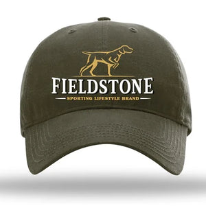 Fieldstone Waxed Cotton Hat in Green