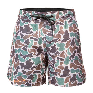 Fieldstone Youth Active Shorts in Camo