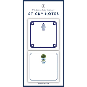 Chinoiserie 2-Pack Sticky Notes