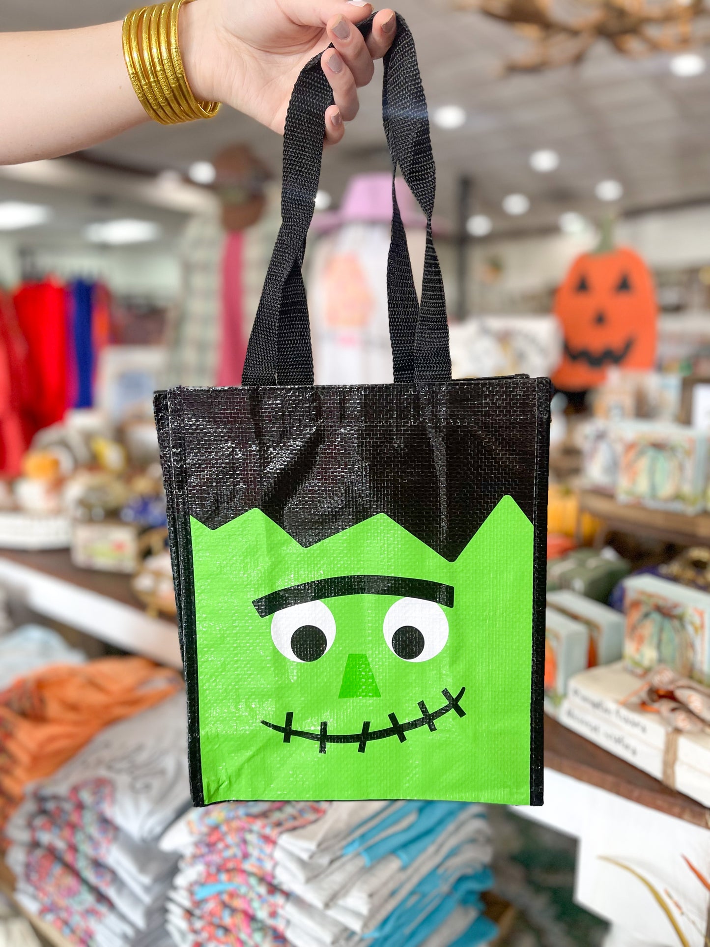 Frankenstein Halloween Tote