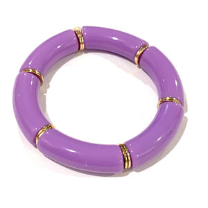 Palm Beach Bracelet- Thick Purple