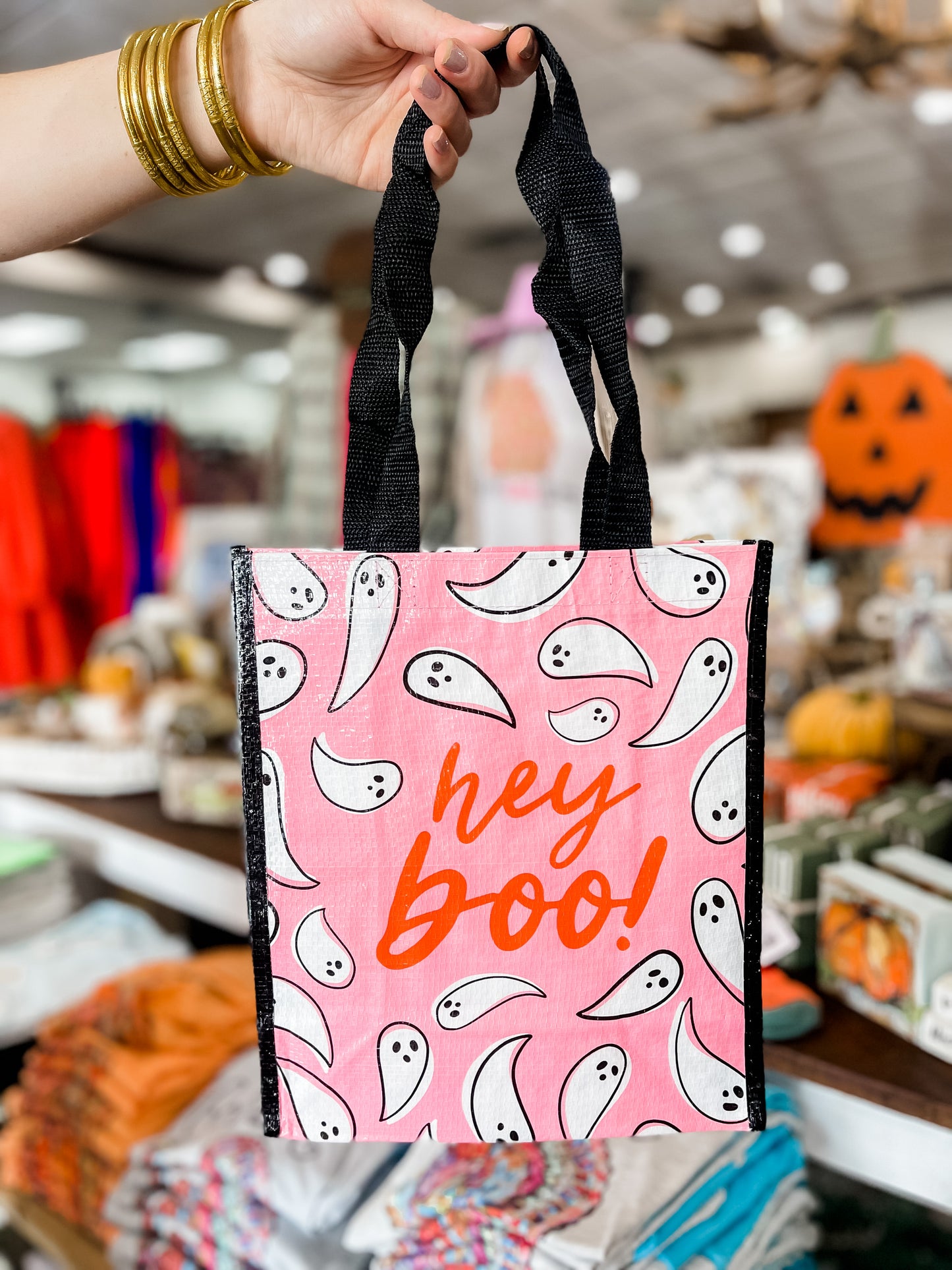 Hey Boo! Halloween Tote