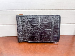 Alligator Wallets with Money Clip