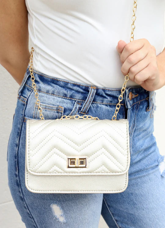 Sally Quilted Crossbody