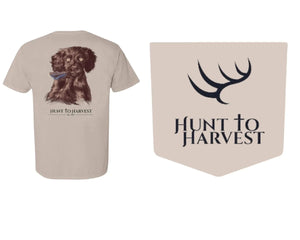 Hunt To Harvest Youth Puppy Fever T-Shirt in Sand