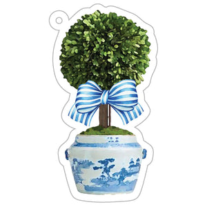 Striped Topiary Gift Tags