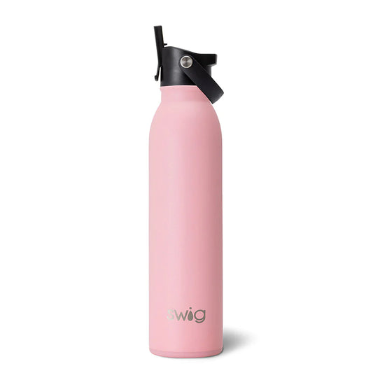 Blush Flip + Sip Water Bottle 20oz