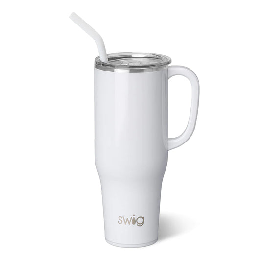 Swig Shimmer White Mega Mug